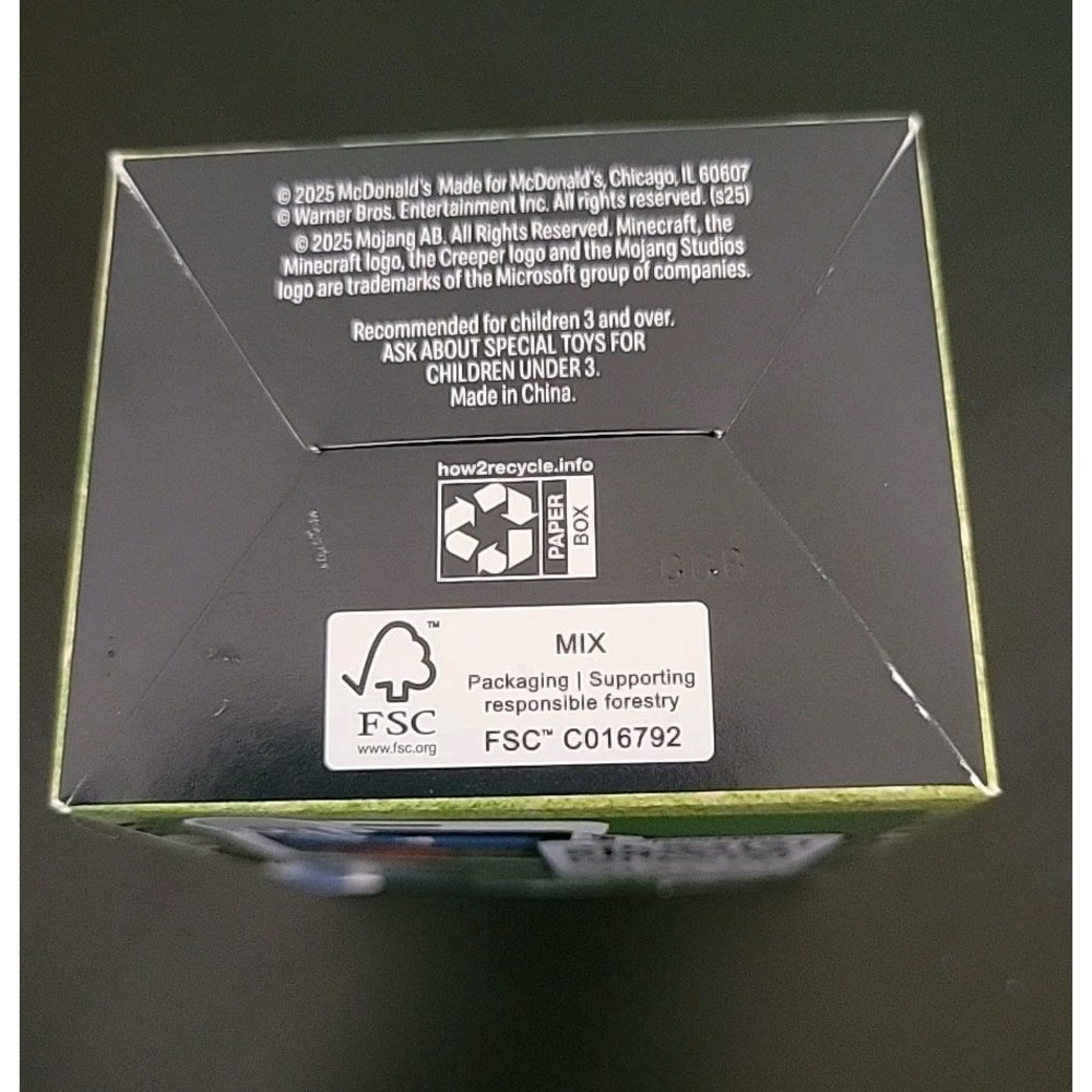McDonald's A Minecraft Movie #6 Creeper Happy Meal Toy 2025 New In Box - Picture 4 of 4